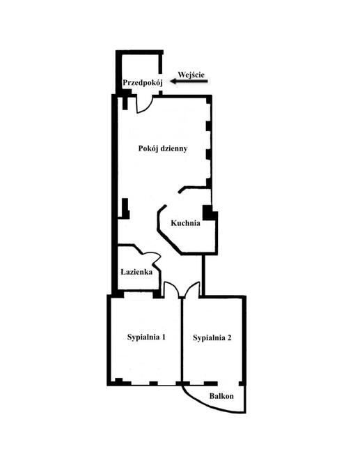 3-pokojowe mieszkanie 72 m² | 5 minut od Rynku