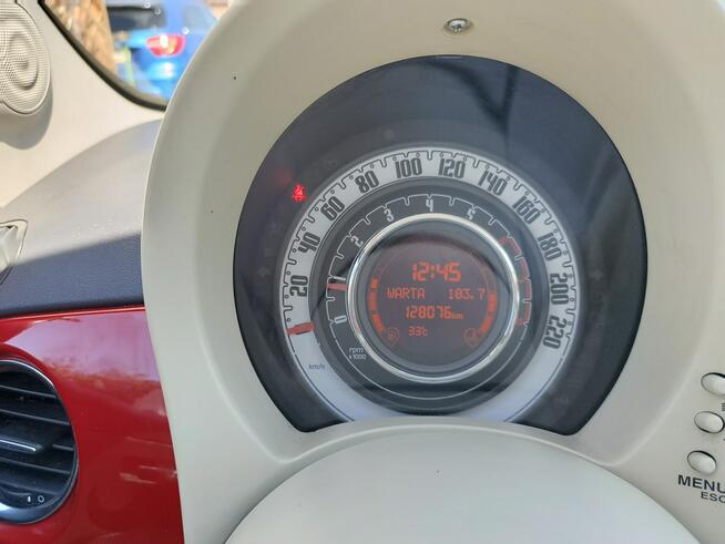 Fiat 500 1.25 Benzyna 70 KM Przebieg-128 076 km Serwisowany
