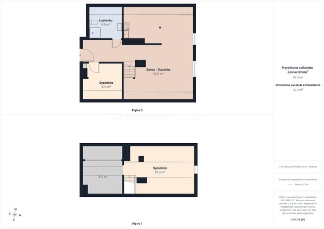 Mieszkanie gotowe do zamieszkania - 50,40m2