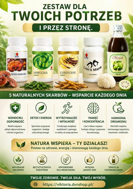 Naturalne wsparcie dla mózgu i układu nerwowego!!!