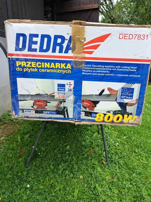 Sprzedam przecinarkę do cięcia płytek na mokro marki DEDRA
