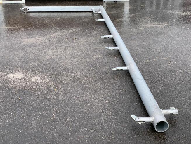 Słupek P70 L 100 cm, poręcz, do rusztowań, zabezpieczający