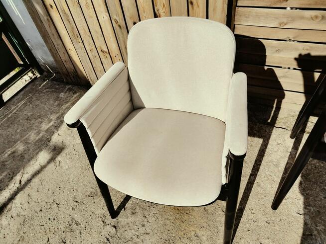 3 x fotel Paged PROP B-4398 eleganckie solidne drewniane