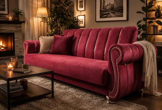 Wesalka Sofa Kanapa Monaco pojemnik spania NOWa