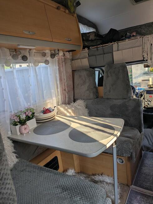 Kamper Fiat Ducato silnik 2,8 2003 rok, mały przebieg