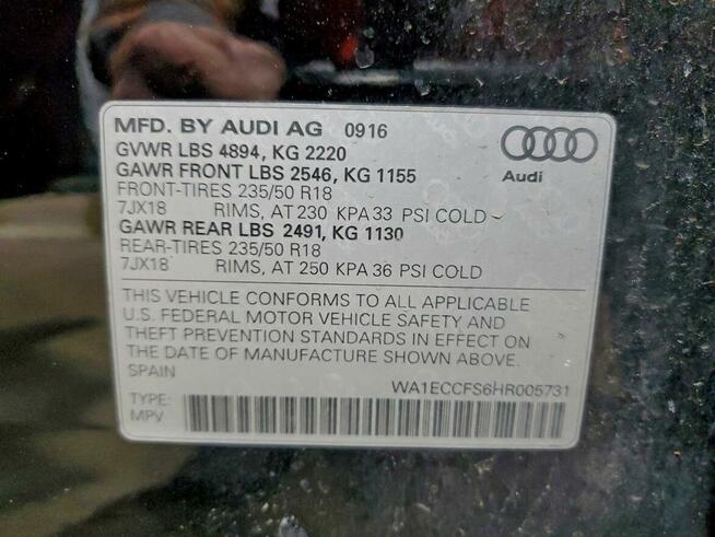 Audi Q3 I 2.0 2017 PREMIUM