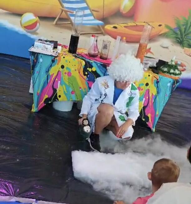 Pokaz naukowy eksperymenty dla dzieci