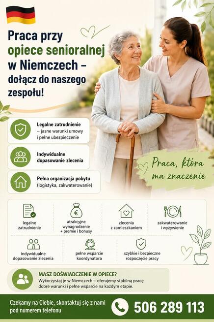 Praca w opiece w Niemczech – dołącz do nas!