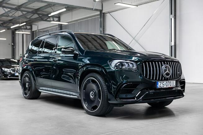 Mercedes GLS Klasa 63 AMG 612 KM. Krajowy. Zieleń Szmaragdu. Gwarancja.