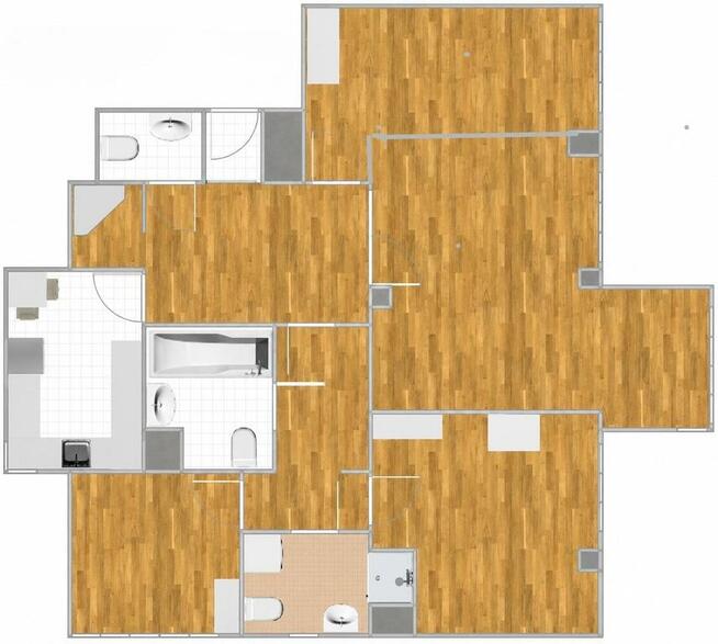 4 pokoje, 116m2, opcja BIURO- Grzybowska 2/Centrum