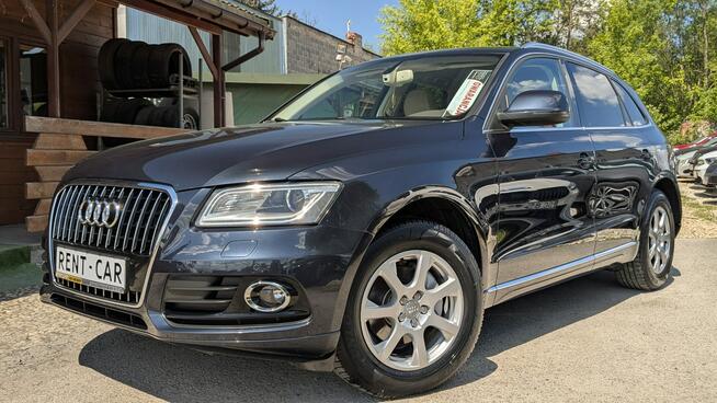 Audi Q5 2.0TDi*OPŁACONY*Bezwypadkowy Skóra*Klimatronik Serwis*VIP GWARANCJA24M