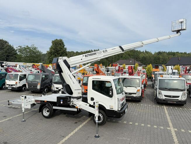 Nissan Cabstar Podnośnik Koszowy 27m RUTHMANN TB 270 Zwyżka UDT Wumag GSR P7