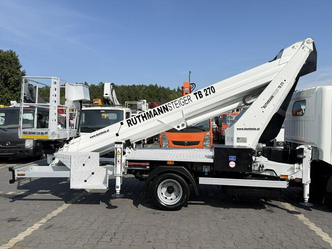 Nissan Cabstar Podnośnik Koszowy 27m RUTHMANN TB 270 Zwyżka UDT Wumag GSR P7