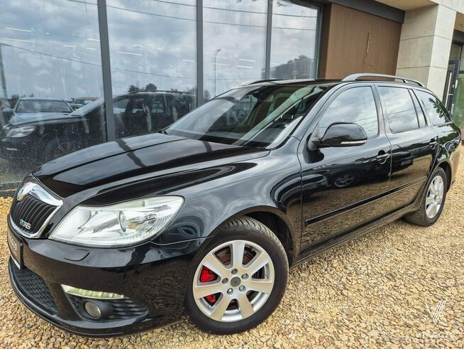 Octavia RS 2.0 TDI 170km SKÓRA xenon DSG navi serwis BEZWYPADEK 2010