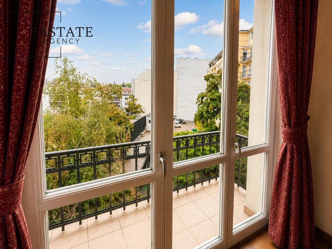 Mokotowska| 60m² | kamienica | wys. 3,2 m | balkon