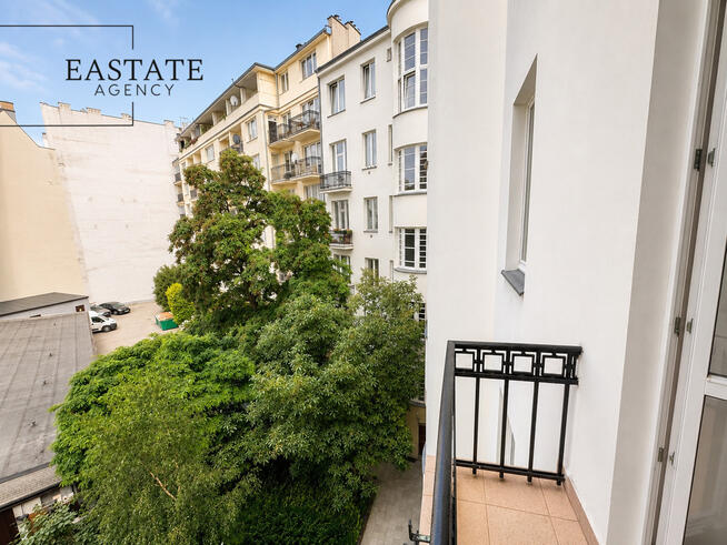 Mokotowska| 60m² | kamienica | wys. 3,2 m | balkon