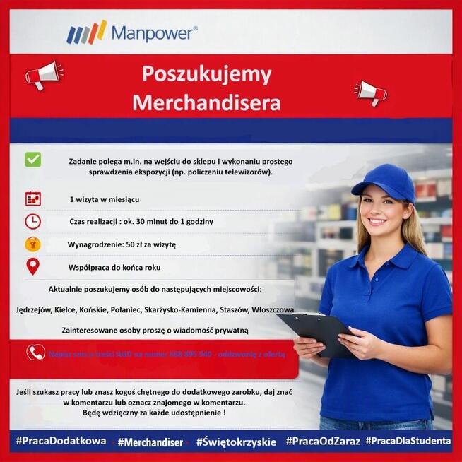 Merchandiser Świętokrzyskie