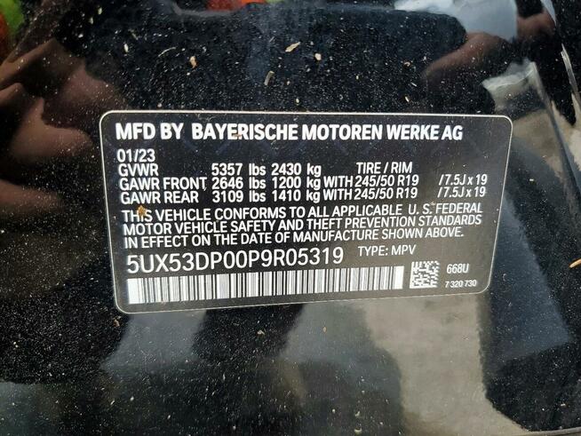 2023 BMW X3 XDRIVE30I