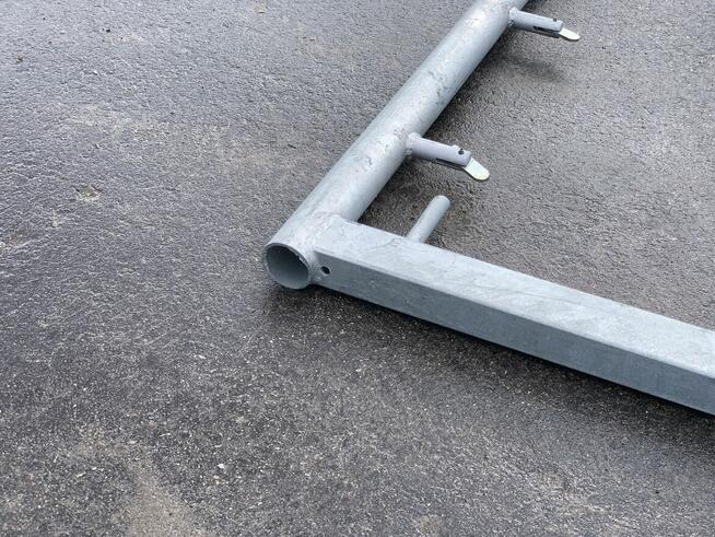 Słupek P70 L 100 cm, poręcz, do rusztowań, zabezpieczający