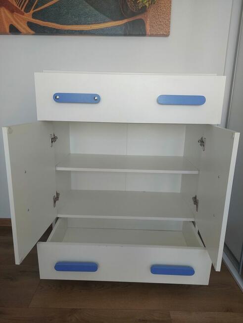 Komoda biała 80x40x112cm