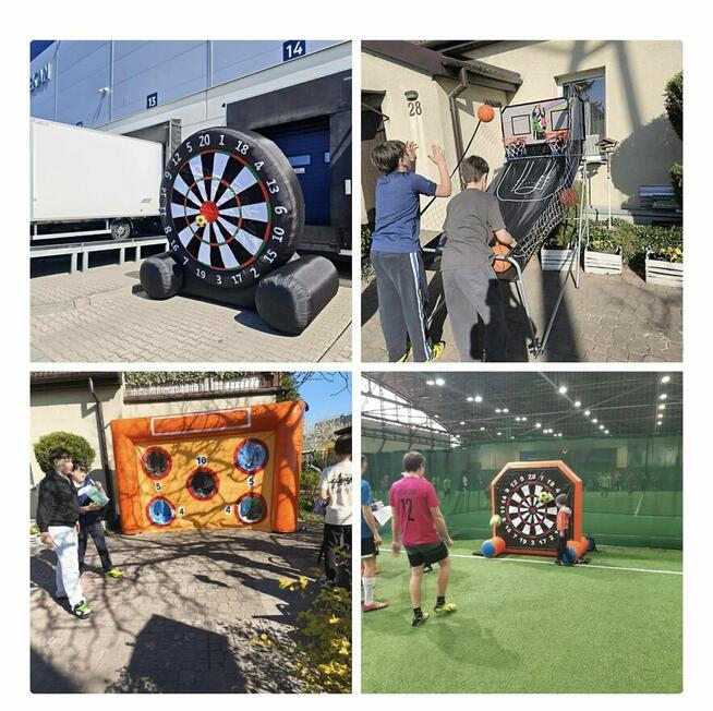 Strefa sportowa cymbergaj wynajem koszykówka automat dart