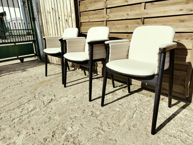 3 x fotel Paged PROP B-4398 eleganckie solidne drewniane