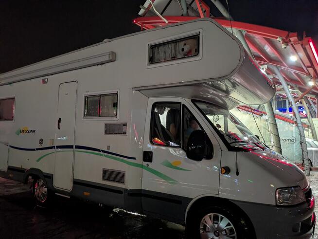 Kamper Fiat Ducato silnik 2,8 2003 rok, mały przebieg
