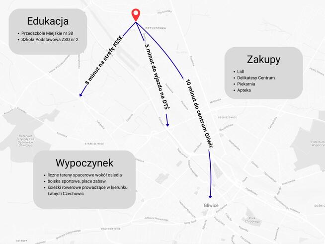 Przestronne z balkonem i widokiem na zieleń, 3pok