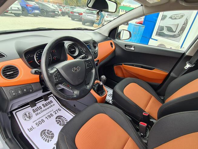 Hyundai i10 Klimatyzacja Led Grzane Fotele+Kierownica Halogeny Komputer Tempomat