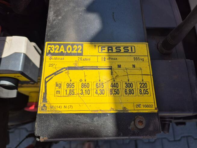 Renault D7.5 180 - SKRZYNIA - HDS FASSI F32