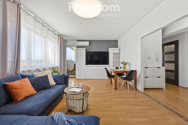 3-pokojowe mieszkanie 63,6 m² z loggią
