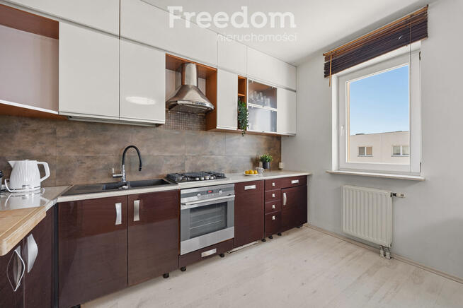 3-pokojowe mieszkanie 63,6 m² z loggią