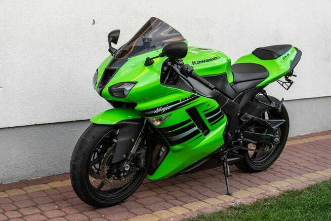 Kawasaki ZX 6R NINJA 2008 ZX6R Raty Transport KsiążkaHistoriaASO KAT A2 r6 cbr 600
