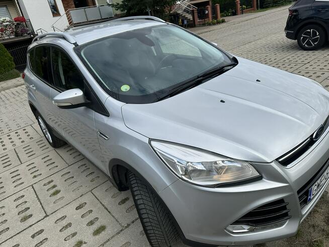 Ford Kuga Titanium, mocny Diesel, parktronk, nawigacja,hak, hands free,pół skóry