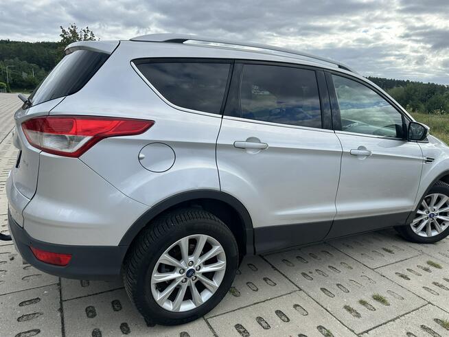 Ford Kuga Titanium, mocny Diesel, parktronk, nawigacja,hak, hands free,pół skóry
