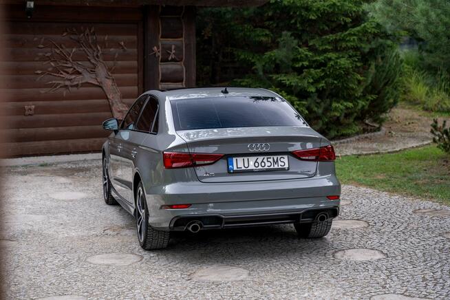 Audi A3 8V / 2.0 TFSI 230KM Quattro / S-Line / Pakiet czerń / Panorama / FV