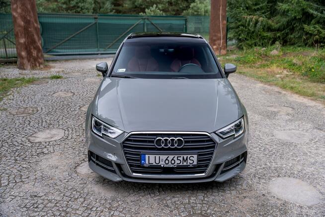 Audi A3 8V / 2.0 TFSI 230KM Quattro / S-Line / Pakiet czerń / Panorama / FV