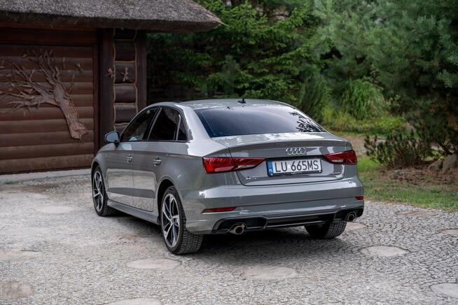 Audi A3 8V / 2.0 TFSI 230KM Quattro / S-Line / Pakiet czerń / Panorama / FV