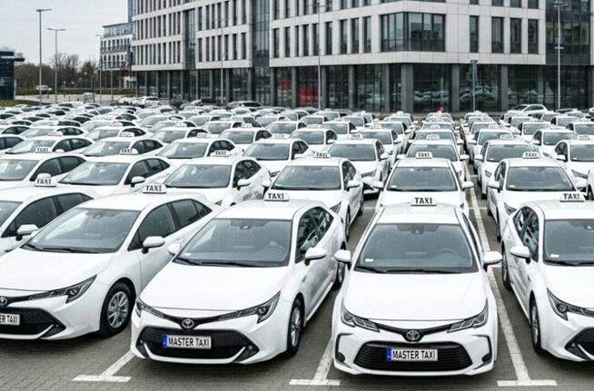 Kierowca Bolt Uber Wsiądź za kółko Nowej Toyoty Corolli
