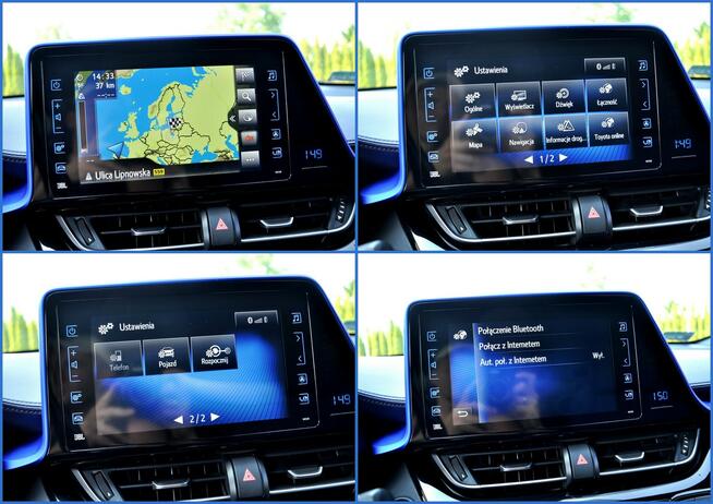 Toyota C-HR 1.2 116KM Climatronic Navi Xenon Led Kamera Full OpcjaPolski Salon