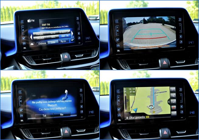 Toyota C-HR 1.2 116KM Climatronic Navi Xenon Led Kamera Full OpcjaPolski Salon