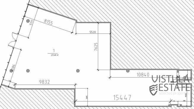 Lokal witrynowy 273,68 m2 | Dębniki