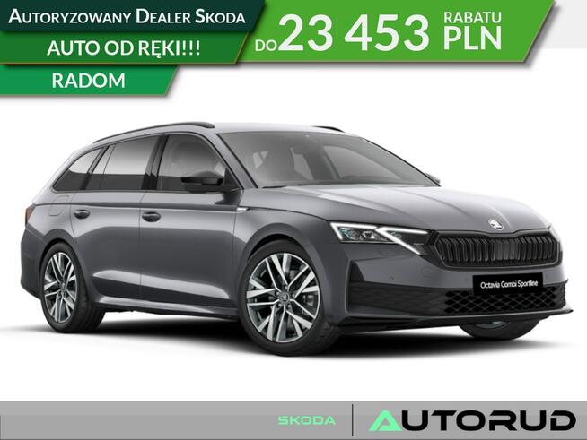 Škoda Octavia Combi Sportline Tech 2.0TSI 204KM automat DSG Pakiet Winter Plus HAK