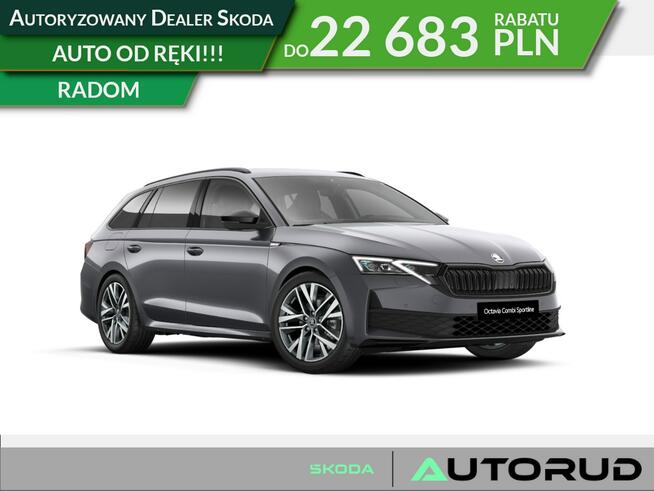 Škoda Octavia Combi Sportline Tech 1.5TSI m-HEV150KM automat DSG Pakiet Winter Plus
