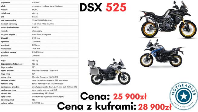 VOGE 525DSX Voge DSX 525 Transport Raty Fvat