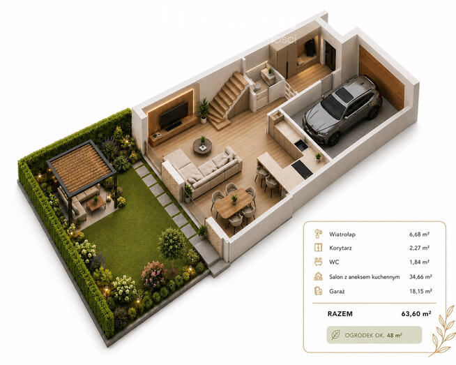 Funkcjonalny Segment 126,3 m² | Zielonka