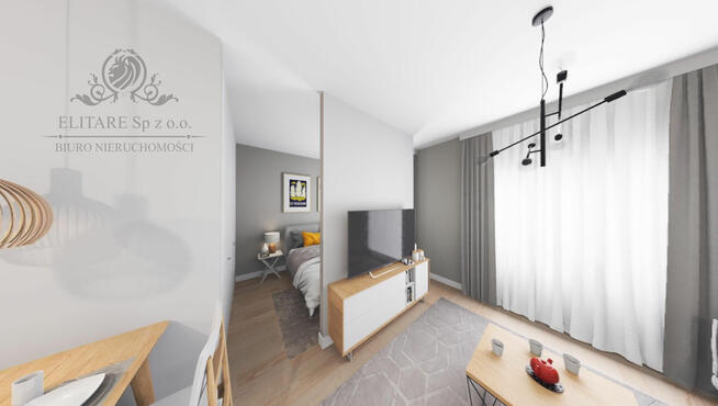 Mieszkanie 32,25m2 możliwość wydzielnia sypialni/duża loggia/Wrocław Szczepin