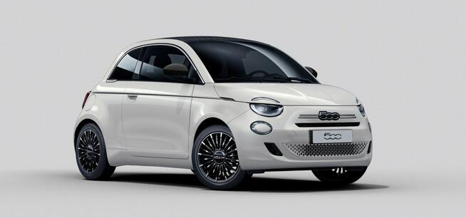 Fiat 500 HYBRID CABRIO 1.0MT 65KM LA PRIMA, Biały Ice - Dostępny od ręki