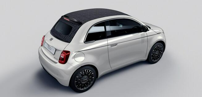 Fiat 500 HYBRID CABRIO 1.0MT 65KM LA PRIMA, Biały Ice - Dostępny od ręki