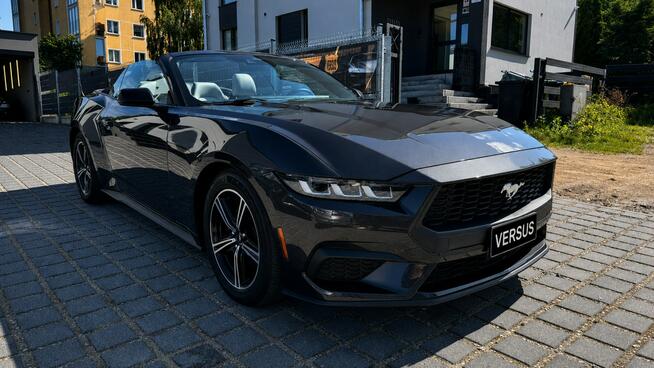 Ford Mustang Cabrio 2.3 290KM Wentyle Radar Kamera Grzana kiera Skóry biało-czarne